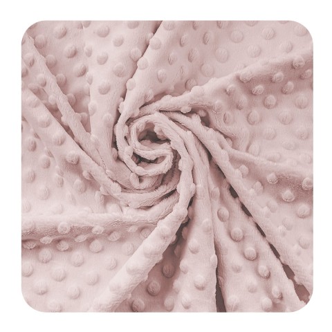 Minky dots - Sepia Rose