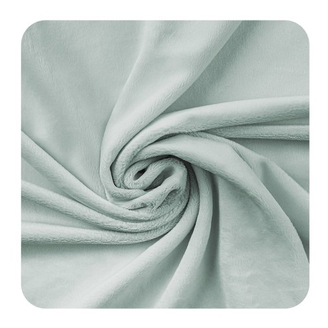 Minky solid - Sky Gray