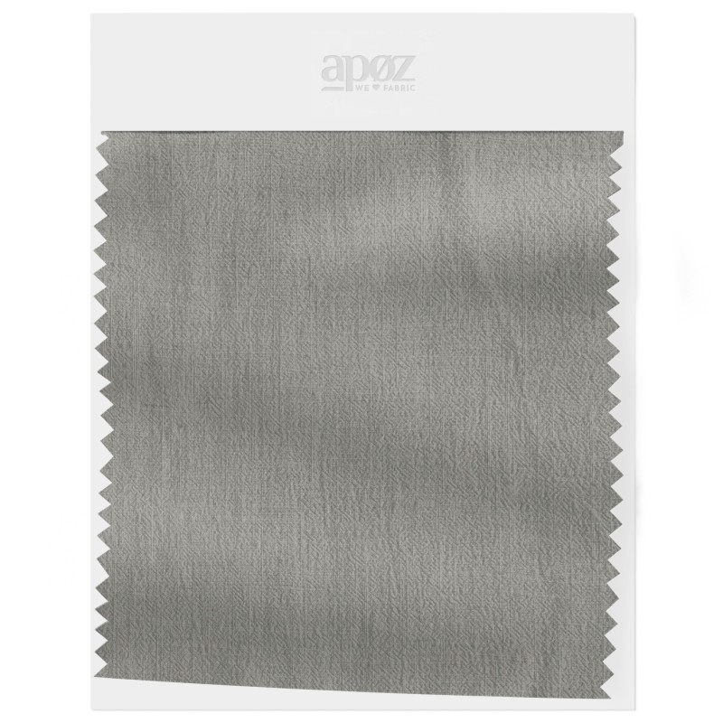 Linen with viscose - Ghost gray